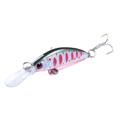 HENGJIA Long Throw Bionic Cocked Mouth Fake Bait Fishing Three-jaw Treble Hooks, 10 PCS 3, 10 PCS 4, 10 PCS 5, 10 PCS 6, 10 PCS 1, 10 PCS 2