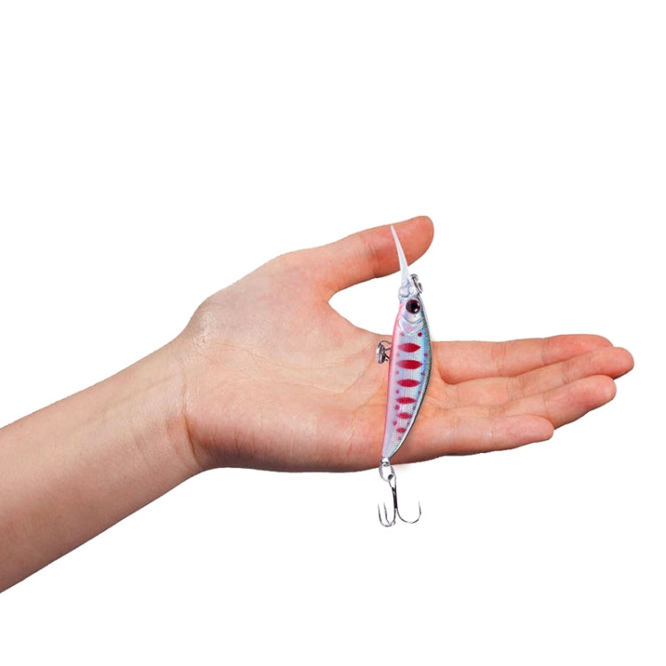 HENGJIA Long Throw Bionic Cocked Mouth Fake Bait Fishing Three-jaw Treble Hooks, 10 PCS 5, 10 PCS 6, 10 PCS 1, 10 PCS 2, 10 PCS 3, 10 PCS 4