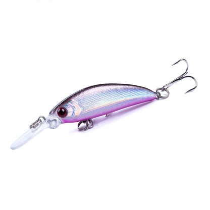 HENGJIA Long Throw Bionic Cocked Mouth Fake Bait Fishing Three-jaw Treble Hooks, 10 PCS 3, 10 PCS 4, 10 PCS 5, 10 PCS 6, 10 PCS 1, 10 PCS 2