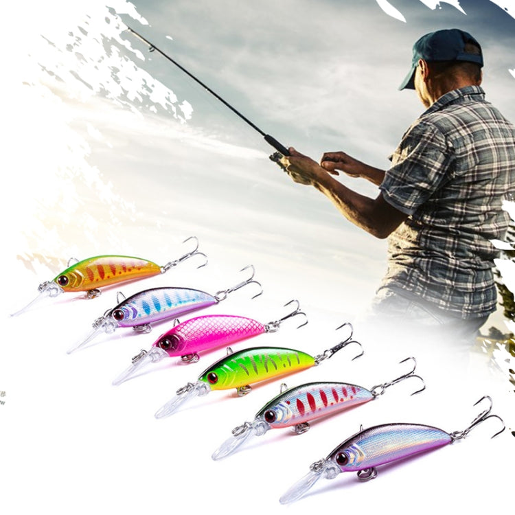 HENGJIA Long Throw Bionic Cocked Mouth Fake Bait Fishing Three-jaw Treble Hooks, 10 PCS 3, 10 PCS 4, 10 PCS 5, 10 PCS 6, 10 PCS 1, 10 PCS 2