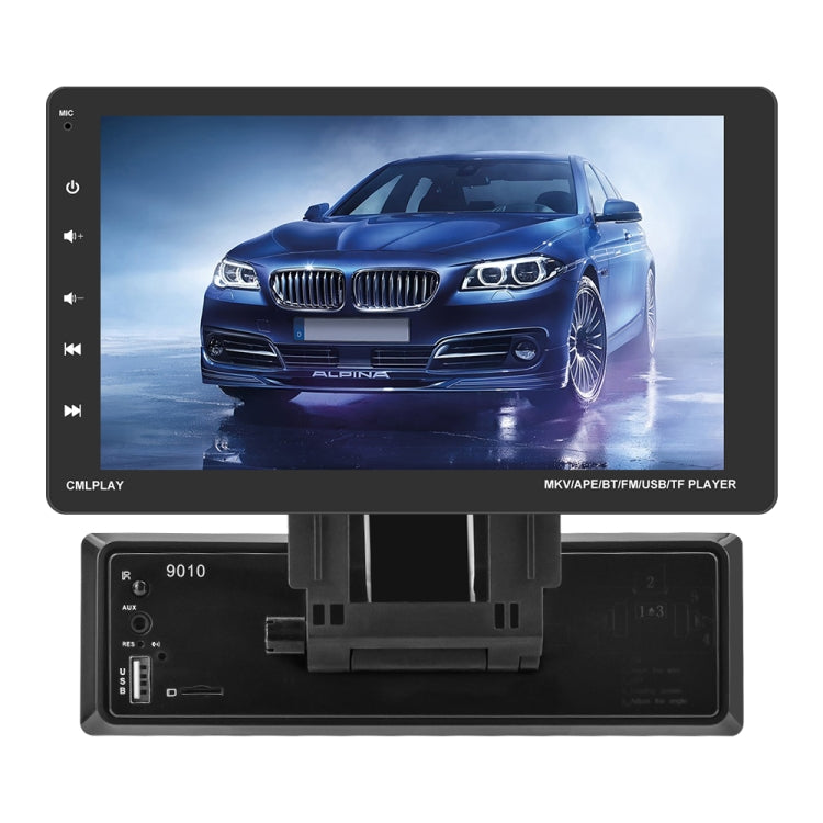 Q3366 Car 9-inch Touch HD Detachable Screen MP5 Support CarPlay / FM with Remote Controler, Q3366
