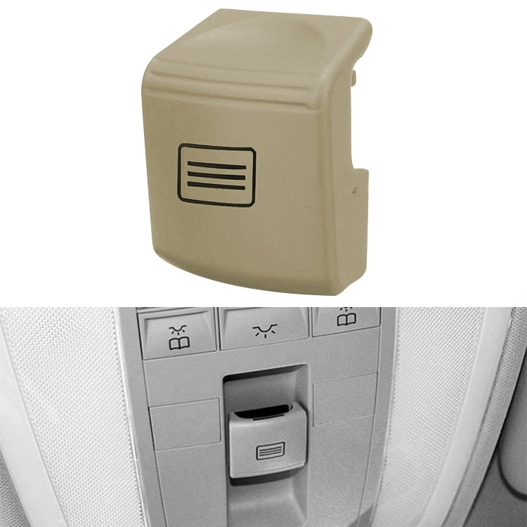 Car Sunroof Switch Button Dome Light Button for Mercedes-Benz W204 / X204 2008-2015, For Mercedes-Benz W204(Nut Beige), For Mercedes-Benz W204(Black), For Mercedes-Benz W204(Grey White), For Mercedes-Benz W204(Mercerized Beige)