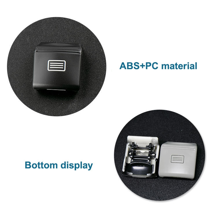 Car Sunroof Switch Button Dome Light Button for Mercedes-Benz W204 / X204 2008-2015, For Mercedes-Benz W204(Nut Beige), For Mercedes-Benz W204(Black), For Mercedes-Benz W204(Grey White), For Mercedes-Benz W204(Mercerized Beige)