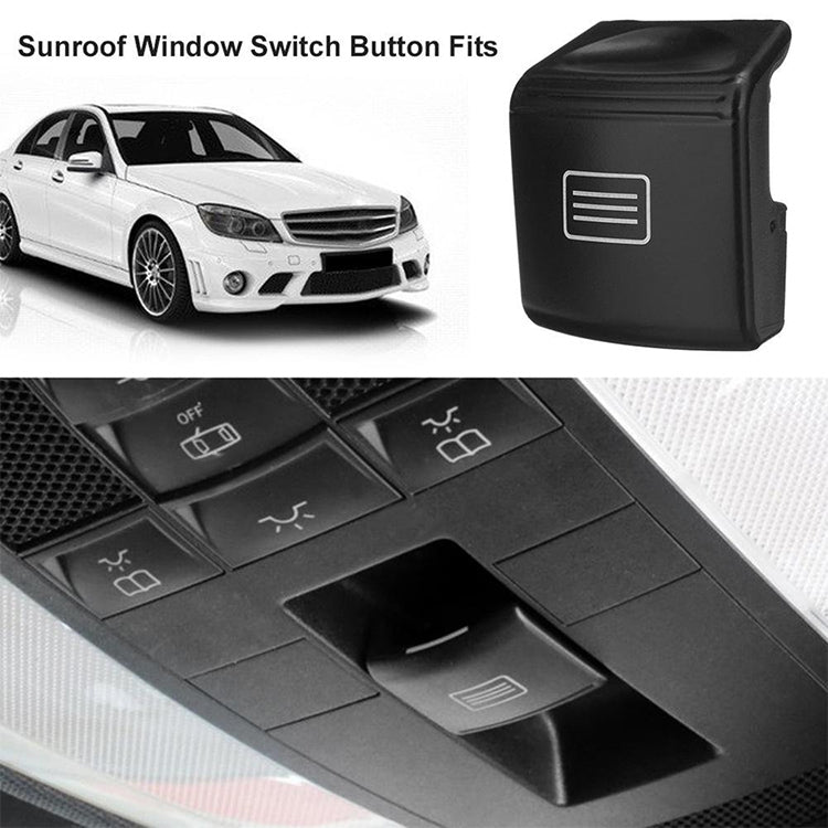 Car Sunroof Switch Button Dome Light Button for Mercedes-Benz W204 / X204 2008-2015, For Mercedes-Benz W204(Nut Beige), For Mercedes-Benz W204(Black), For Mercedes-Benz W204(Grey White), For Mercedes-Benz W204(Mercerized Beige)
