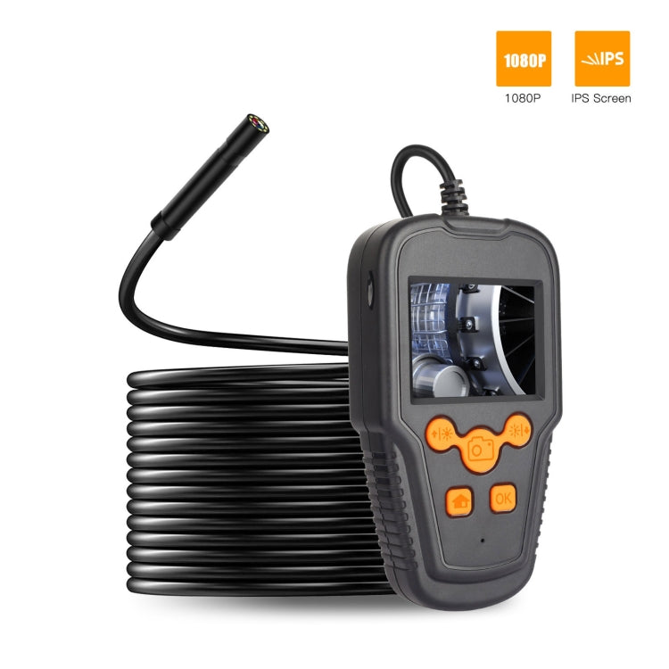 P60A 5.5mm 1080P 2.4 inch IPS Screen IP68 Waterproof HD Digital Endoscope, 5.5mm 2m Hard Cable, 5.5mm 5m Hard Cable, 5.5mm 10m Hard Cable