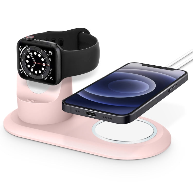 2 In 1 Multi-function Magsafe Charging Stand Holder for Apple Watch / iPhone