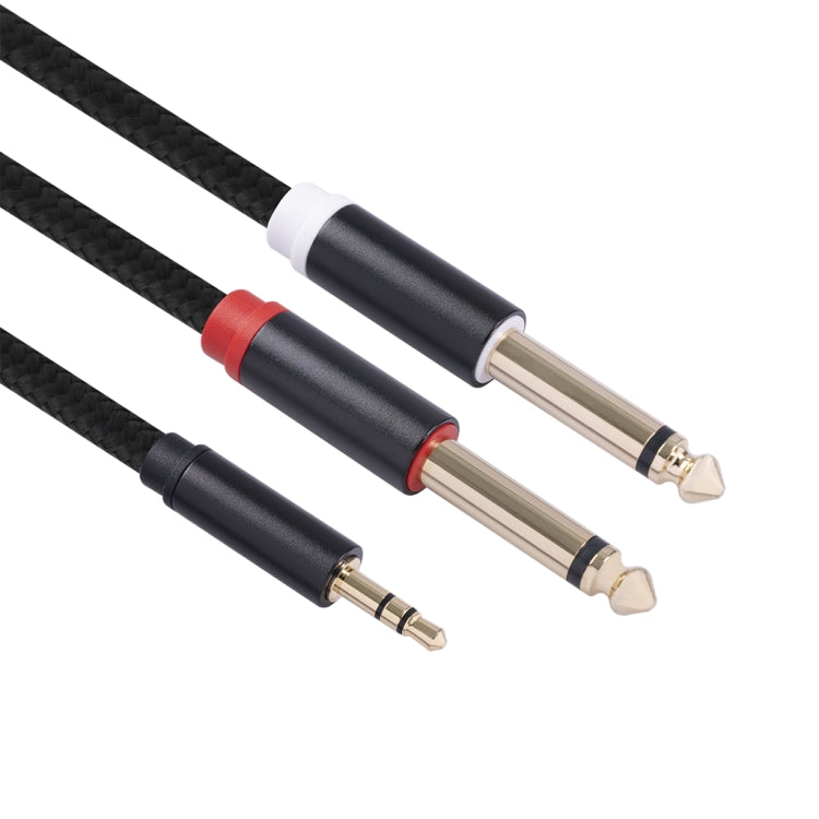 3683 3.5mm Male to Dual 6.35mm Male Audio Cable, 1m, 2m, 3m