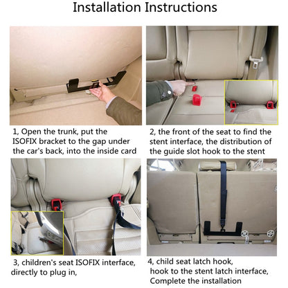 ZL-2023 Universal ISOFIX + Latch Children Seat Interface, ZL-2023