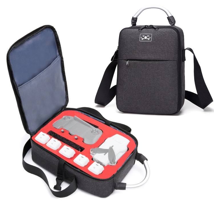Shockproof Waterproof Single Shoulder Storage Bag Travel Carrying Cover Case Box for FIMI X8 mini, For FIMI X8 mini(Red Liner), For FIMI X8 mini(Black Liner)
