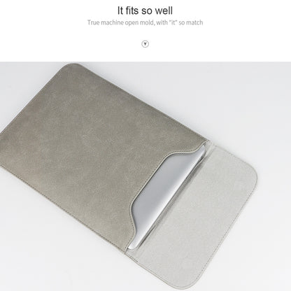 PU02 Ultra-thin Notebook Liner Bag with Small Bag, 11.6-12.5 inch, 13.3 inch, 14.1-15.4 inch