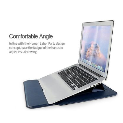 PU08 Multifunctional Notebook PU Liner Bag, 13.3 inch, 14.1-15.4 inch