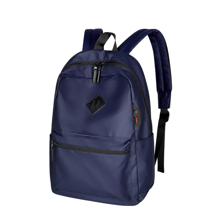 SJ03 13-15.6 inch Universal Large-capacity Laptop Backpack with USB Charging Port & Headphone Port