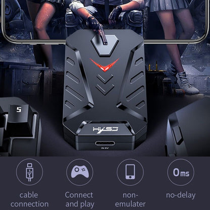 HXSJ P8 Mobile Phone Keyboard Mouse Converter for Android System, P8