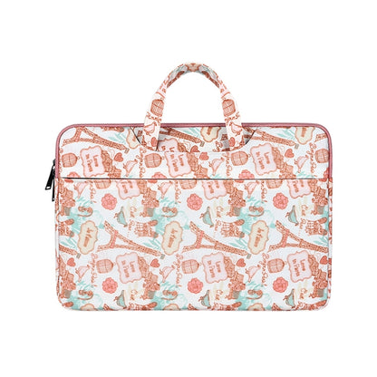 ST01DZ Lightweight Canvas Printed Laptop Bag, 13.3 inch, 14.1-15.4 inch