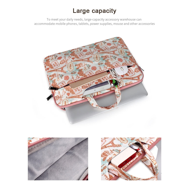 ST01DZ Lightweight Canvas Printed Laptop Bag, 13.3 inch, 14.1-15.4 inch