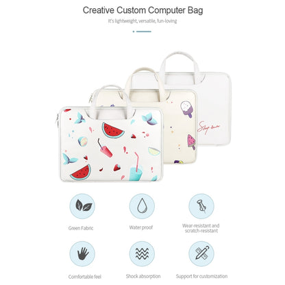 ST01KT Lightweight PU Printed Laptop Bag, 13.3 inch, 14.1-15.4 inch