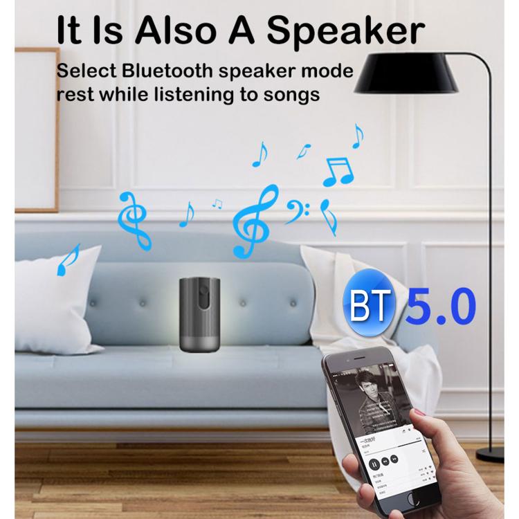 WEJOY A5 1920x1080P 200 Lumens Multi-function Portable Home Theater LED HD Digital Projector Bluetooth Speaker, Android 7.1, 2G+16GB,, A5 AU Plug, A5 EU Plug, A5 UK Plug