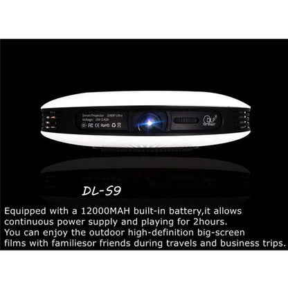 WEJOY DL-S9 1280x720P 300 Lumens Portable Home Theater LED HD Digital Projector, Android 6.0, 2G+16GB,, DL-S9 EU Plug, DL-S9 UK Plug, DL-S9 AU Plug