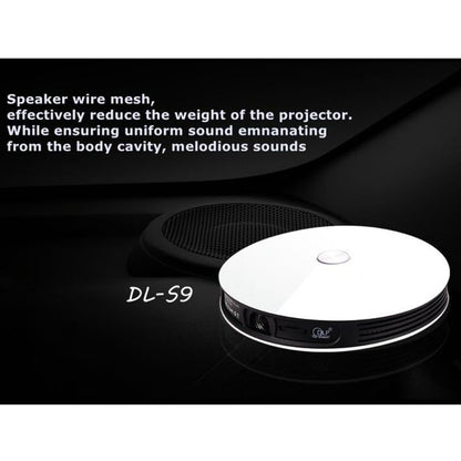 WEJOY DL-S9 1280x720P 300 Lumens Portable Home Theater LED HD Digital Projector, Android 6.0, 2G+16GB,, DL-S9 EU Plug, DL-S9 UK Plug, DL-S9 AU Plug