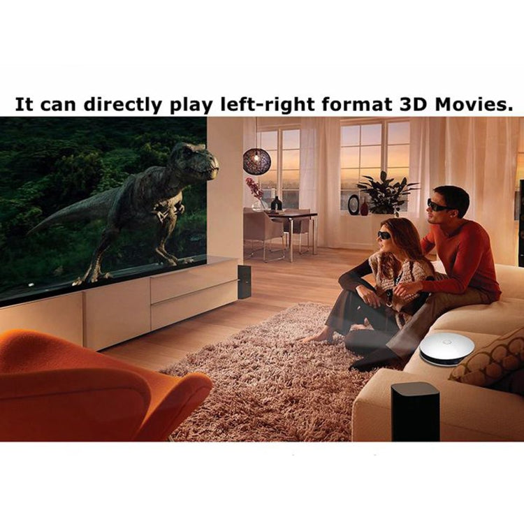 WEJOY DL-S9 1280x720P 300 Lumens Portable Home Theater LED HD Digital Projector, Android 6.0, 2G+16GB,, DL-S9 EU Plug, DL-S9 UK Plug, DL-S9 AU Plug