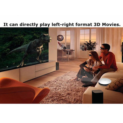 WEJOY DL-S9 1280x720P 300 Lumens Portable Home Theater LED HD Digital Projector, Android 6.0, 2G+16GB,, DL-S9 EU Plug, DL-S9 UK Plug, DL-S9 AU Plug