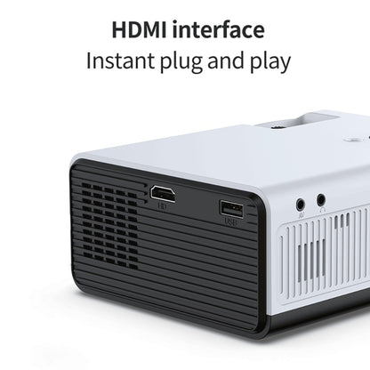 WEJOY Y5 800x480P 80 ANSI Lumens Portable Home Theater LED HD Digital Projector, Android 9.0, 1G+8G,, Y5 EU Plug, Y5 UK Plug, Y5 AU Plug