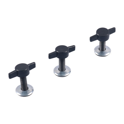 A6114 6 PCS Car Hard Top Fast Removal Screws Fastener Kit for Jeep Wrangler Sport 2007-2018, A6114
