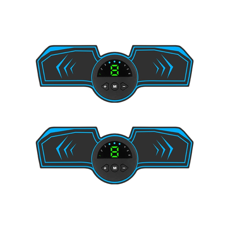 Q88Q USB Charging Abdominal Muscle Sticker Abdominal Muscle Trainer with LED Digital Display, Single Abdominal Muscle Sticker, Single Arm Muscle Sticker, Muscle Sticker & Left and Right Arm Sticker