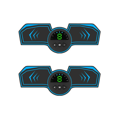 Q88Q USB Charging Abdominal Muscle Sticker Abdominal Muscle Trainer with LED Digital Display, Single Abdominal Muscle Sticker, Single Arm Muscle Sticker, Muscle Sticker & Left and Right Arm Sticker