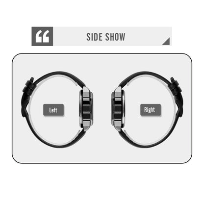 SKMEI 1650 Steel Strap Version LED Digital Display Electronic Watch with Touch Luminous Button, Steel Strap Version