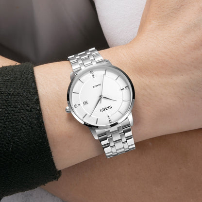 SKMEI 1801 Men Casual Calendar Quartz Watch
