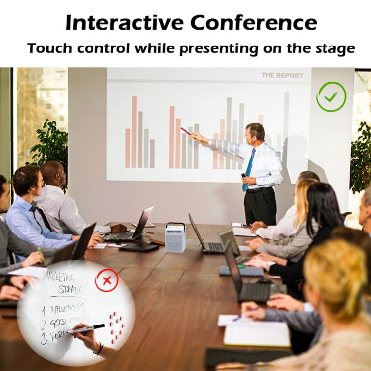 WEJOY Y2 1920x1080P 100 ANSI Lumens Portable Home Theater LED HD Digital Projector, Touch Control Version, Android 9.0, 2G+16G,, Y2 Touch Control Version US Plug, Y2 Touch Control Version EU Plug, Y2 Touch Control Version UK Plug