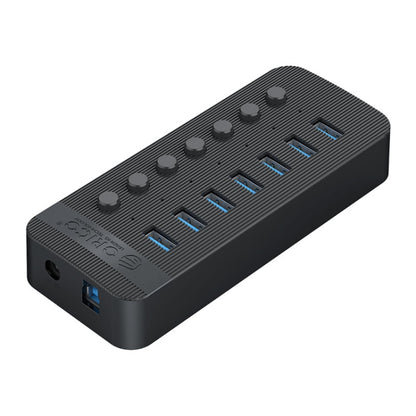 ORICO CT2U3-7AB-WH 7 In 1 Plastic Stripes Multi-Port USB HUB with Individual Switches,, CT2U3-7AB-WH EU Plug, CT2U3-7AB-BK AU Plug, CT2U3-7AB-WH AU Plug, CT2U3-7AB-BK UK Plug, CT2U3-7AB-WH UK Plug, CT2U3-7AB-BK EU Plug