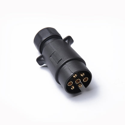 7 Pins 12N Electrics Converter Trailer Caravan Plug and Socket Adapter Connector, A0364