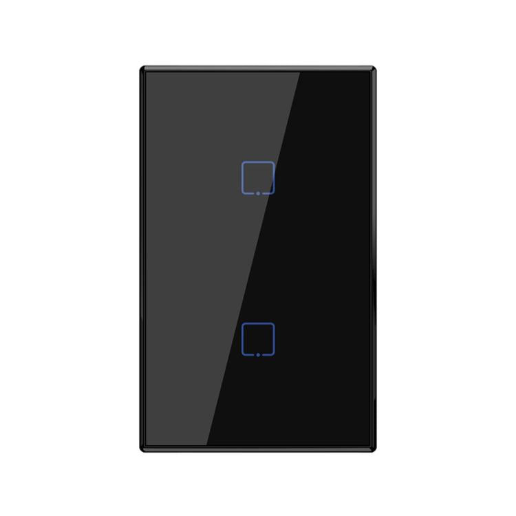 T3 US-TX 433 RF WIFI Smart Remote Control Wall Touch Switch, US Plug, Style:Three Buttons, Single Button, Double Buttons, Three Buttons