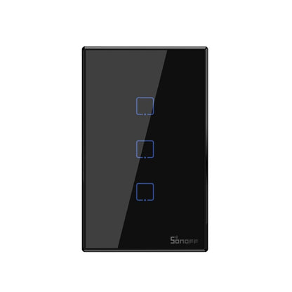 Sonoff T3 US-TX 433 RF WIFI Smart Remote Control Wall Touch Switch, US Plug, Single Button, Double Buttons, Three Buttons