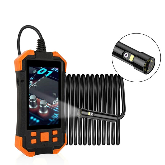 T20 4.3 inch IPS Color Screen 7.9mm Dual Cameras Waterproof Hard Cable Digital Endoscope, 2米, 3.5米, 5米, 10米