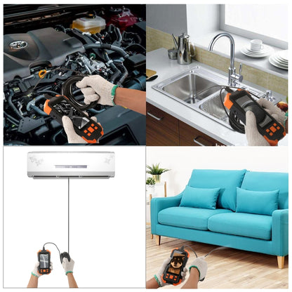 T20 4.3 inch IPS Color Screen 7.9mm Dual Cameras Waterproof Hard Cable Digital Endoscope, 2米, 3.5米, 5米, 10米