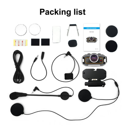 V9 Pro Motorcycle Helmet Bluetooth Walkie-talkie Support FM, Helmet Bluetooth Walkie-talkie