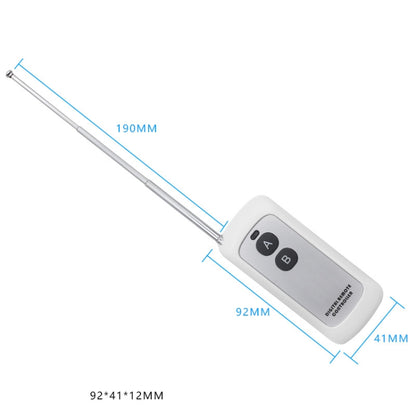 1000-2E Two-button Water Pump Motor Smart Socket Access Control Lamp Learning Wireless Remote Control, 315M 1527, 433M 1527, 315M 4.7, 433M 4.7