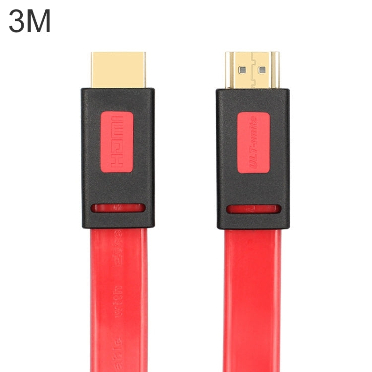 ULT-unite 4K Ultra HD Gold-plated HDMI to HDMI Flat Cable, 1m, 1.5m, 2m, 3m, 5m, 10m
