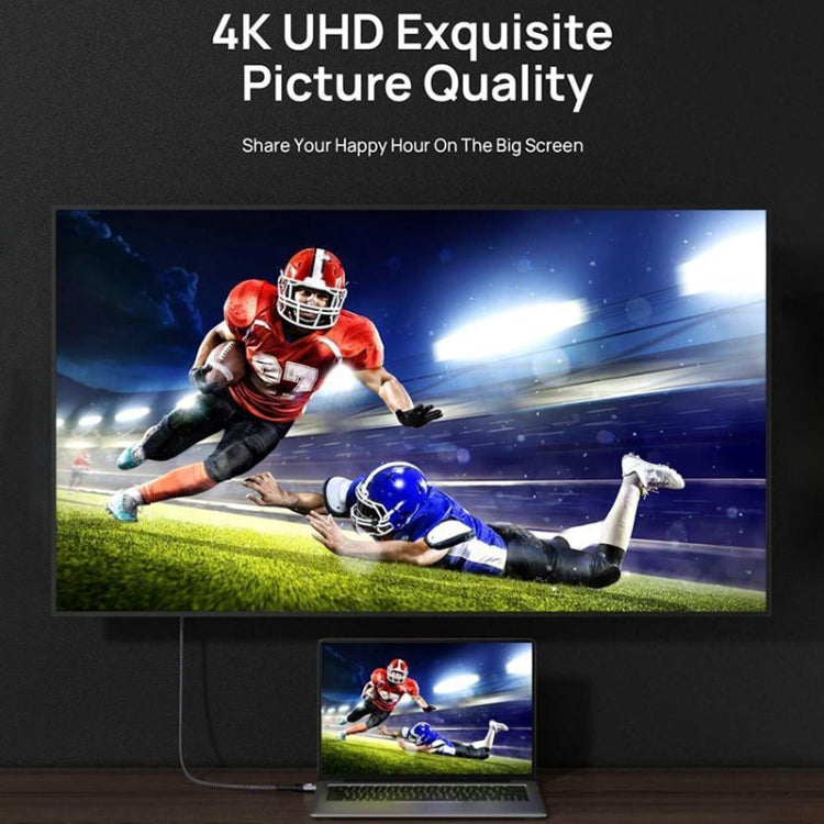 HDMI 2.0 Male to HDMI 2.0 Male 4K Ultra-HD Braided Adapter Cable, 15m, 18m, 20m