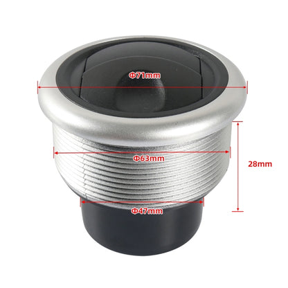 71mm RV Universal Air-conditioning Outlet, Hole Size: 63mm, A5681-02