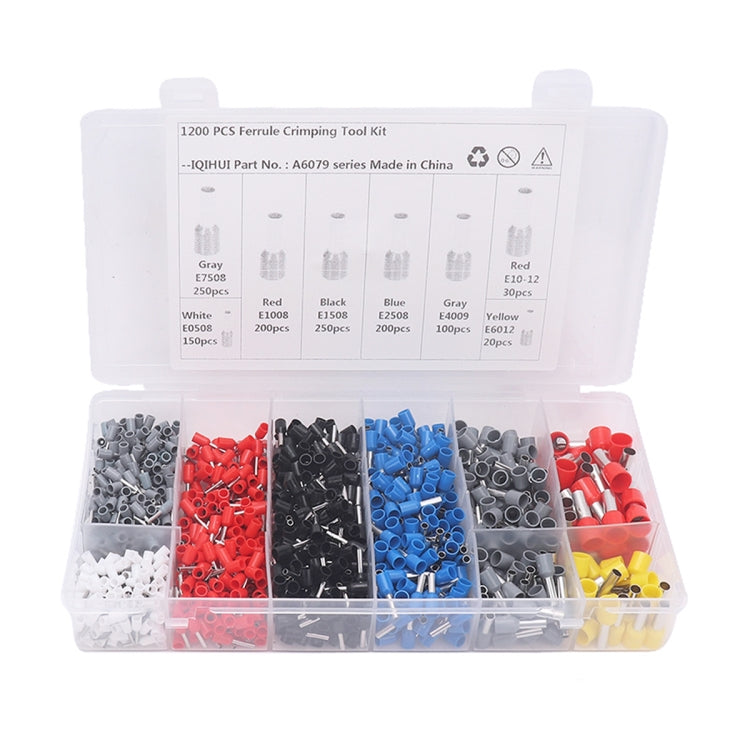 1200 in 1 Needle-shaped Tubular Cold-pressed Terminal, A6079