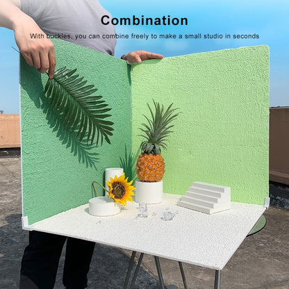 60 x 60cm PVC Backdrop Board Coarse Sand Texture Cement Photography Backdrop Board