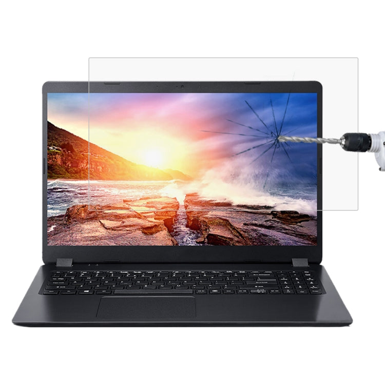 Laptop Screen HD Tempered Glass Protective Film, For Acer ConceptD 3 15.6 inch, For Acer ConceptD 7 Ezel 15.6 inch, For Acer EX215-51-50YZ 15.6 inch, For Acer EX215-51-5826 15.6 inch, For Acer EX215-51G-56GA 15.6 inch, For Acer EX215-51G-550A 15.6 inch...