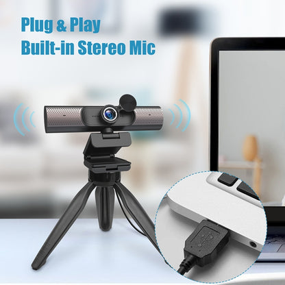 HY33 1080P HD USB Computer Webcam, without Speaker