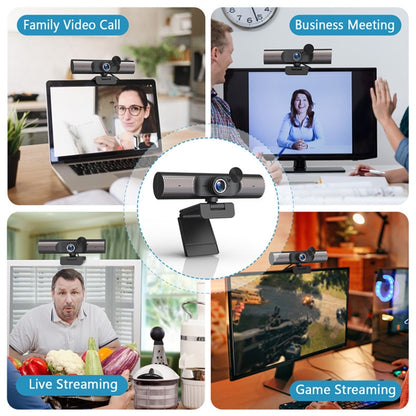 HY33 1080P HD USB Computer Webcam, without Speaker