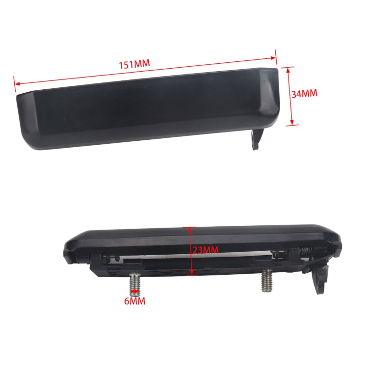 1 Pair Car Front Door Handle 8060601A10,8060701A10 for Nissan D21 Pickup 1987-1994, A5258