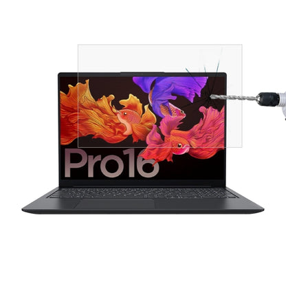 Laptop Screen HD Tempered Glass Protective Film, For Xiaomi RedmiBook 16 inch, For Xiaomi Redmi G 2021 16 inch, For Xiaomi Redmi G Gaming 16 inch, For Dell Latitude Z 16 inch, For Dell Latitude Z600 16 inch, For Dell Studio XPS 16 inch...